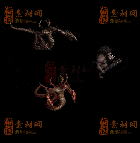 精品传奇怪物素材20250119A：10-1