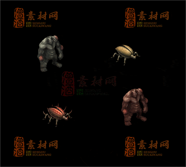 精品传奇怪物素材20250219A：10-1
