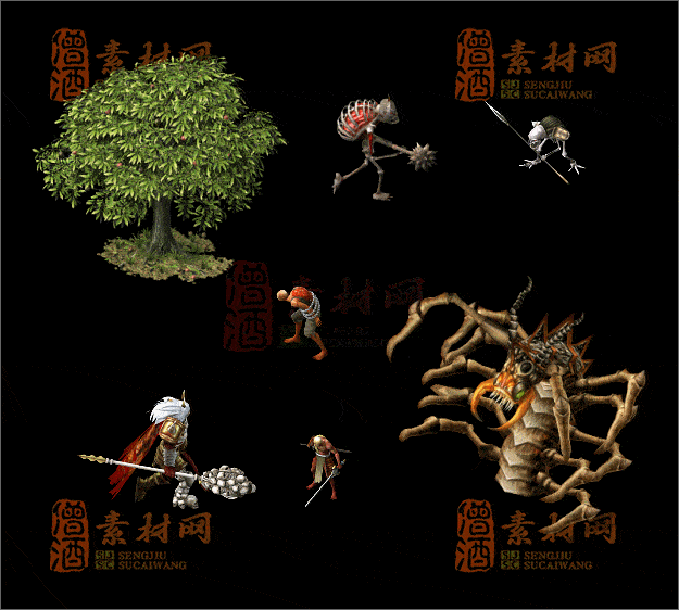 精品传奇怪物素材20250219A：14-1
