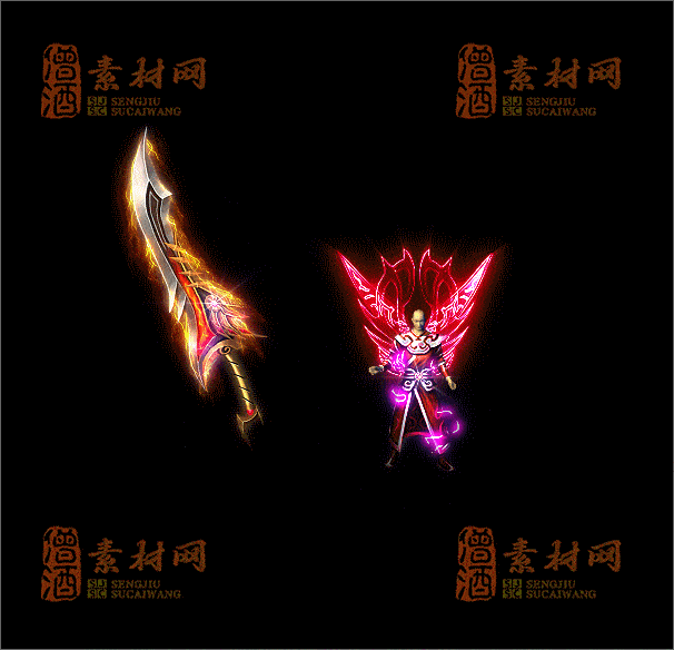 精品传奇剑甲素材20250307A：64-1