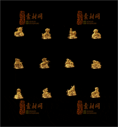 精品十二生肖素材20250310A：1-1