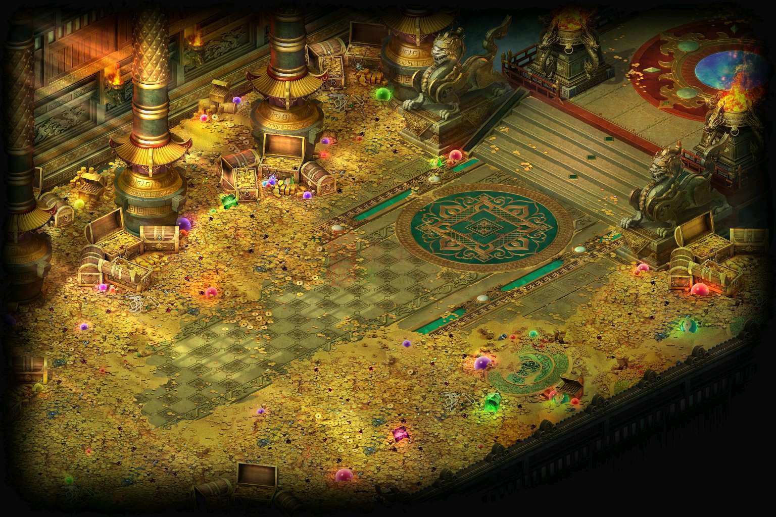 精品传奇真彩系列地图素材20250316A：40-1