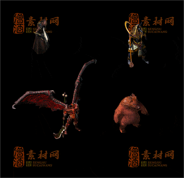 精品传奇怪物素材20250319A：106-1
