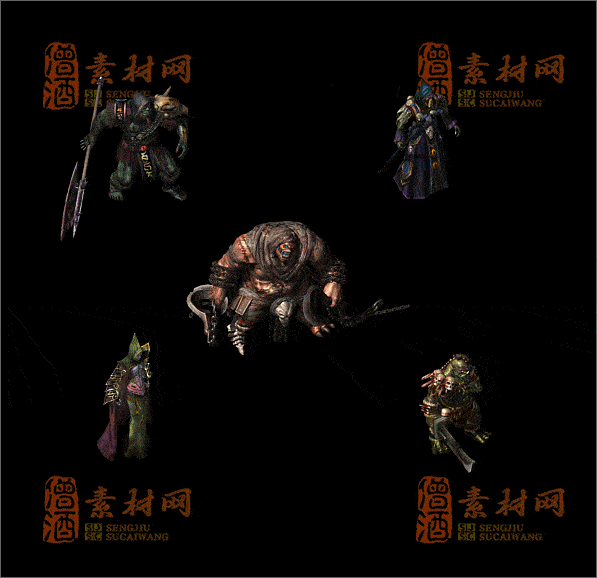 精品传奇怪物素材20250319A：105-1