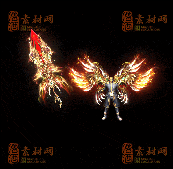 精品传奇特效剑甲素材20250321A：65-1