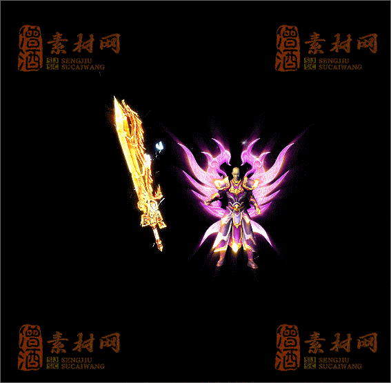 精品传奇特效剑甲素材20250321A：23-1