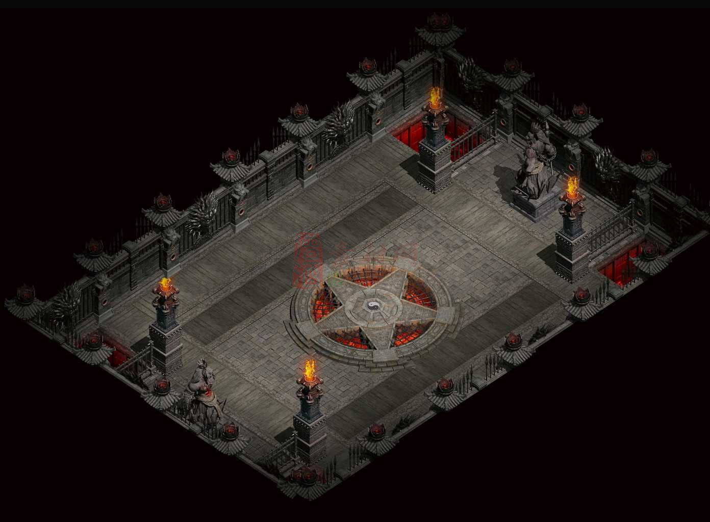 精品传奇真彩地图素材20250325A：71-1