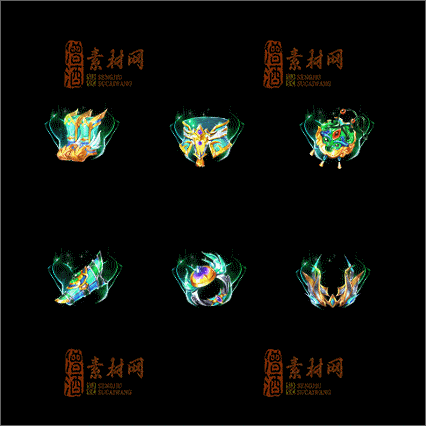  精品传奇特效首饰素材20250329A：111-1