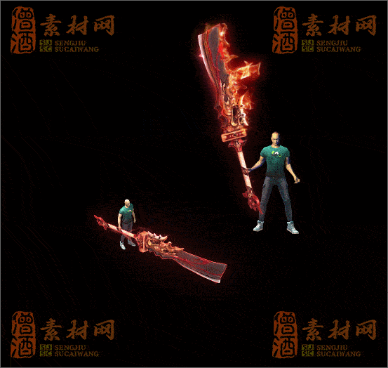 精品传奇武器系列素材20250330A：6-1