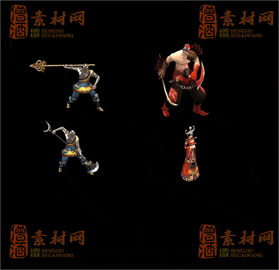 精品传奇怪物素材20250331A：93-1