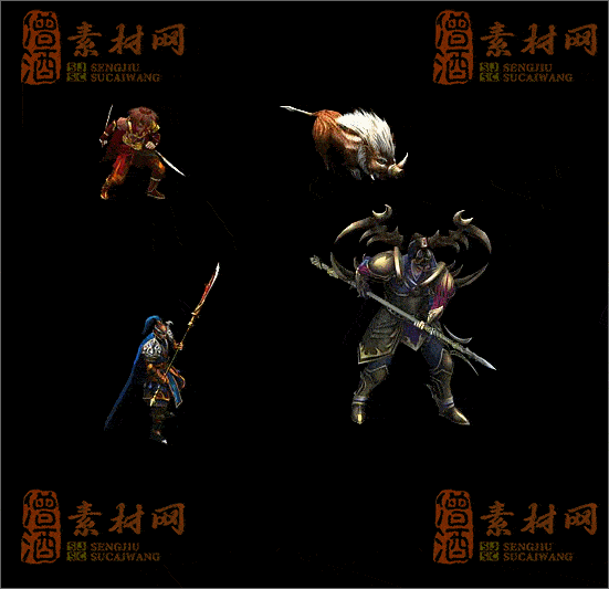 精品传奇怪物素材20250331A：88-1