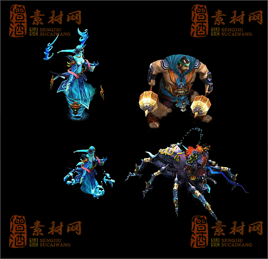 精品传奇怪物素材20250331A：83-1