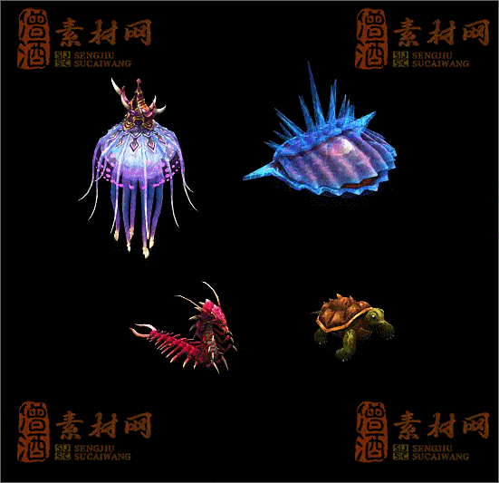 精品传奇怪物素材20250331A：80-1