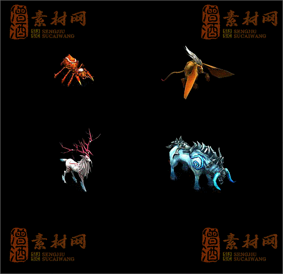 精品传奇怪物素材20250331A：67-1