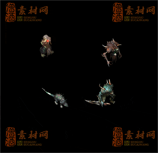 精品传奇怪物素材20250331A：61-1