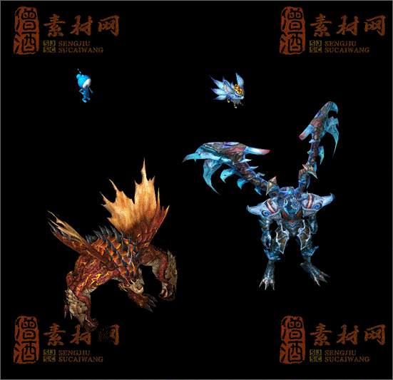 精品传奇怪物素材20250331A：56-1