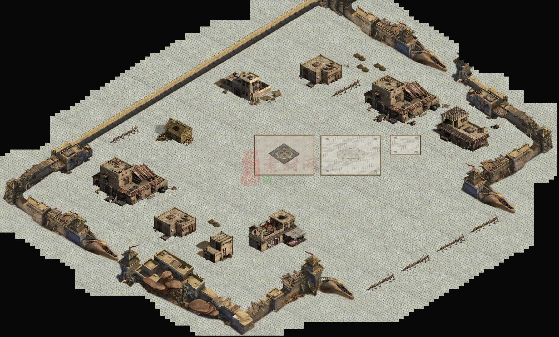 精品传奇真彩地图系列素材20250415A：92-1