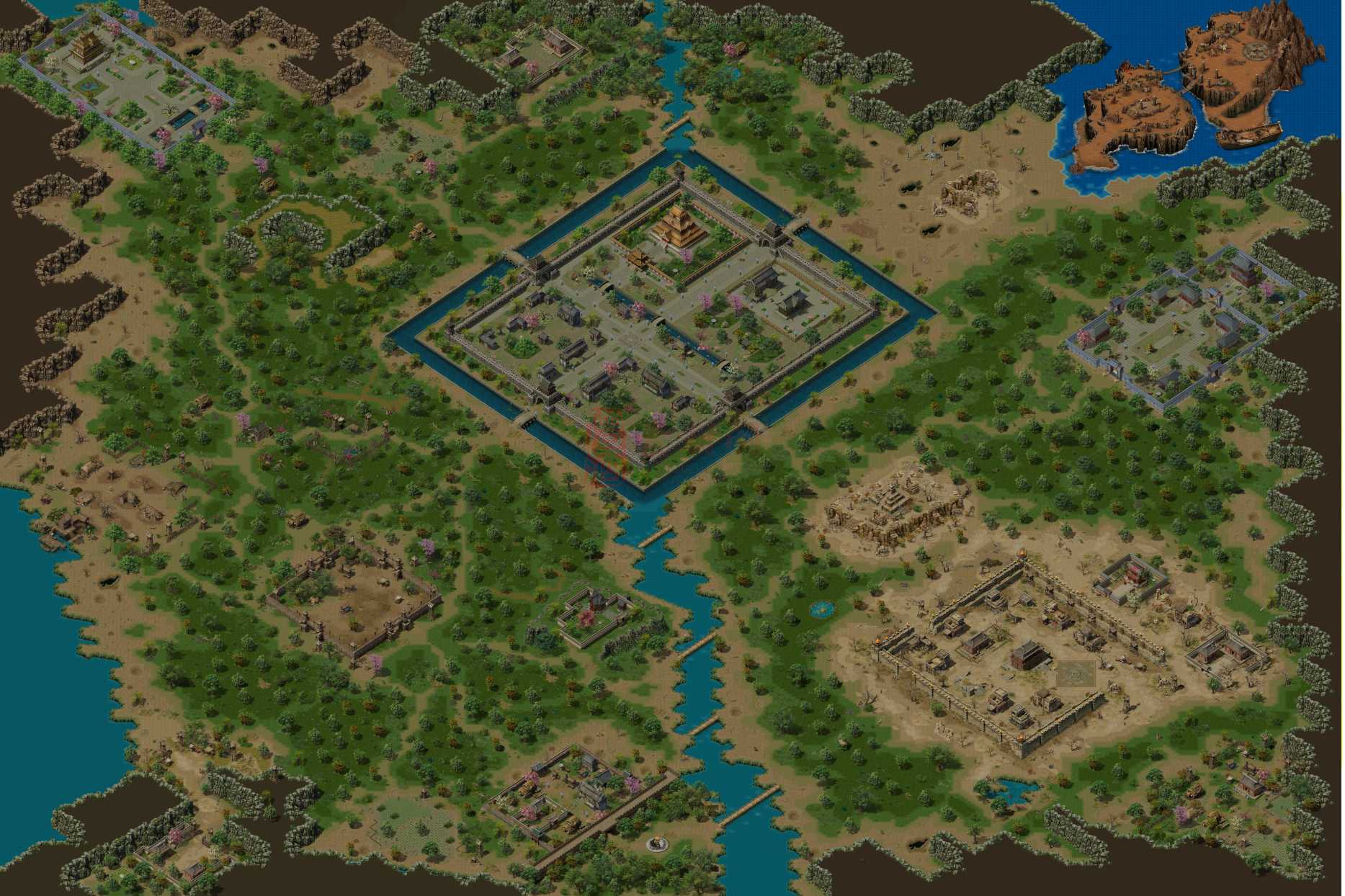 精品传奇真彩地图系列素材20250415A：26-1