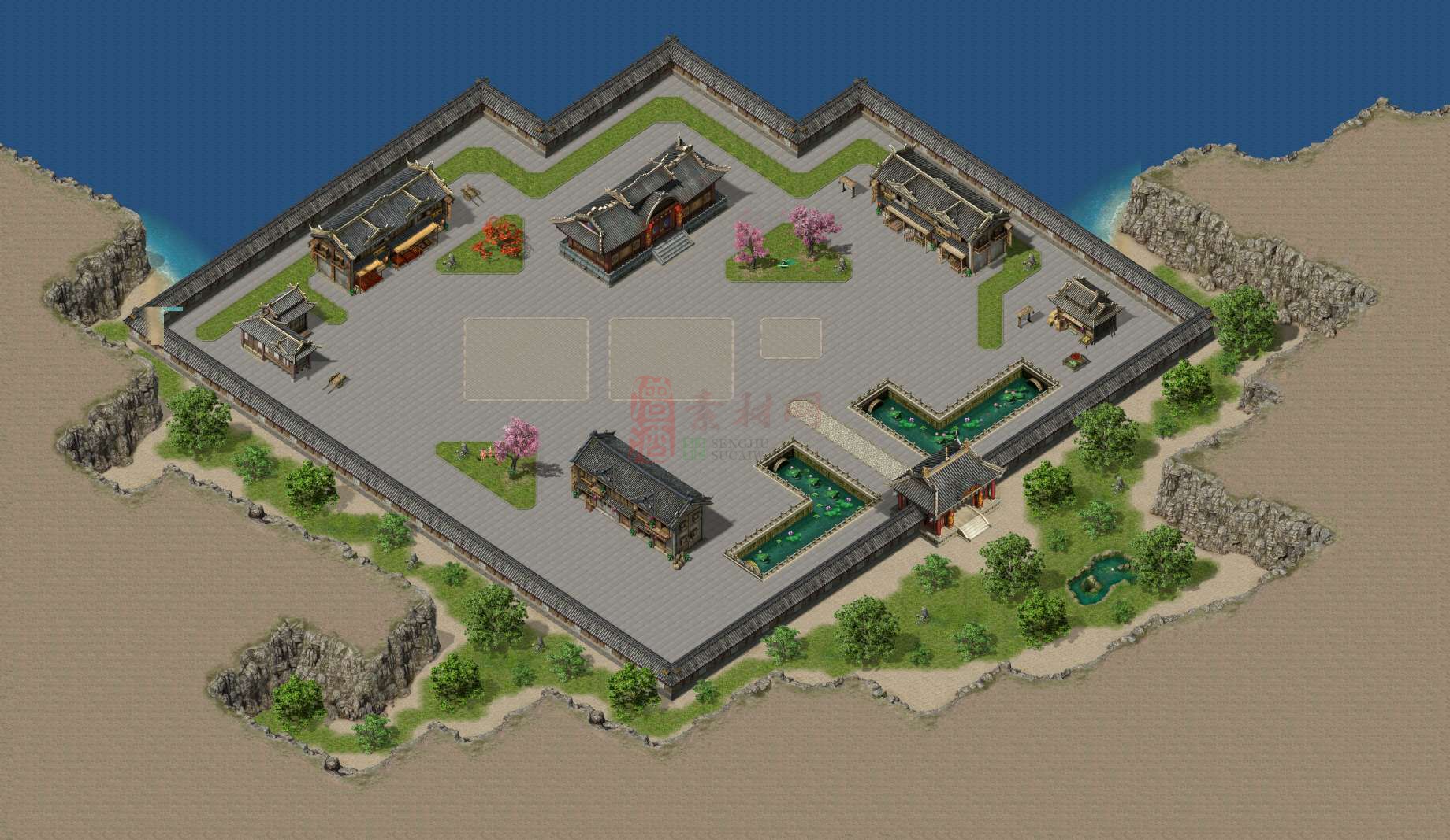 精品传奇真彩地图系列素材20250417A：76-1