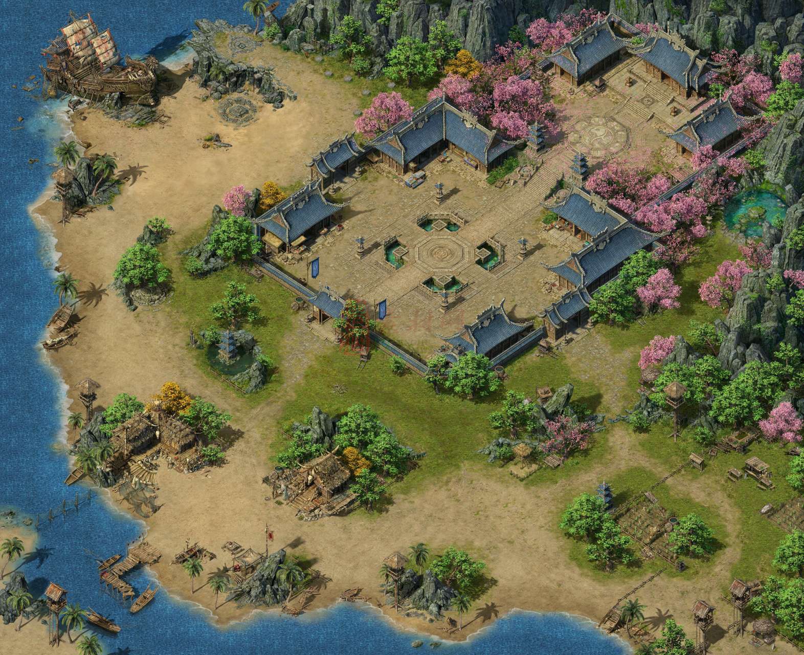 精品传奇真彩地图系列素材20250417A：51-1