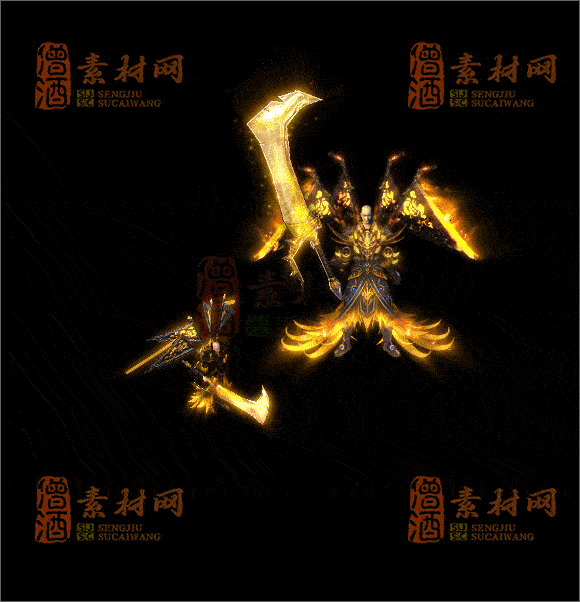 精品传奇一体时装系列素材20250419A：73-1