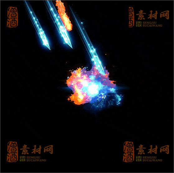 精品传奇技能特效素材20250422A：24-1