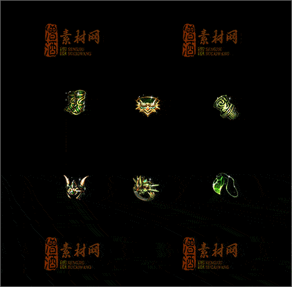 精品传奇特效首饰系列素材20250422A：22-1