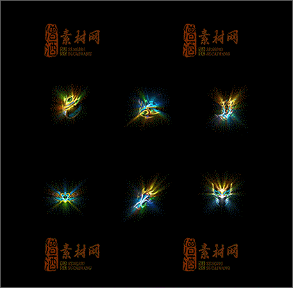 精品传奇特效首饰系列素材20250422A：17-1