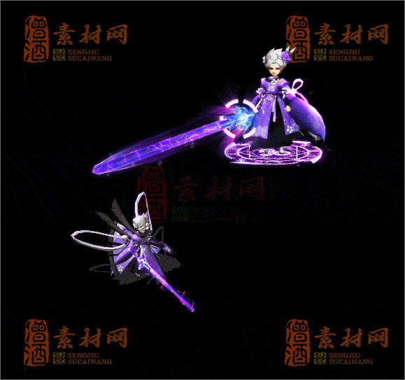 精品传奇一体时装系列素材20250424A：23-1