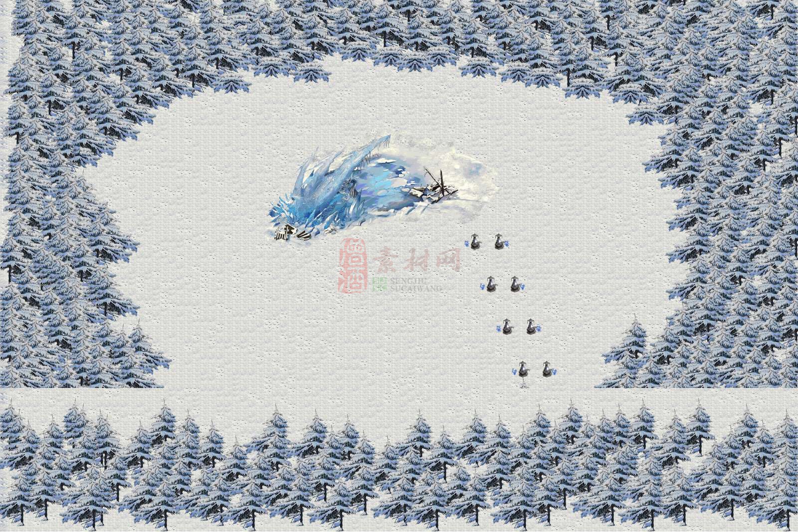 精品传奇真彩地图系列素材20250430A：7-1