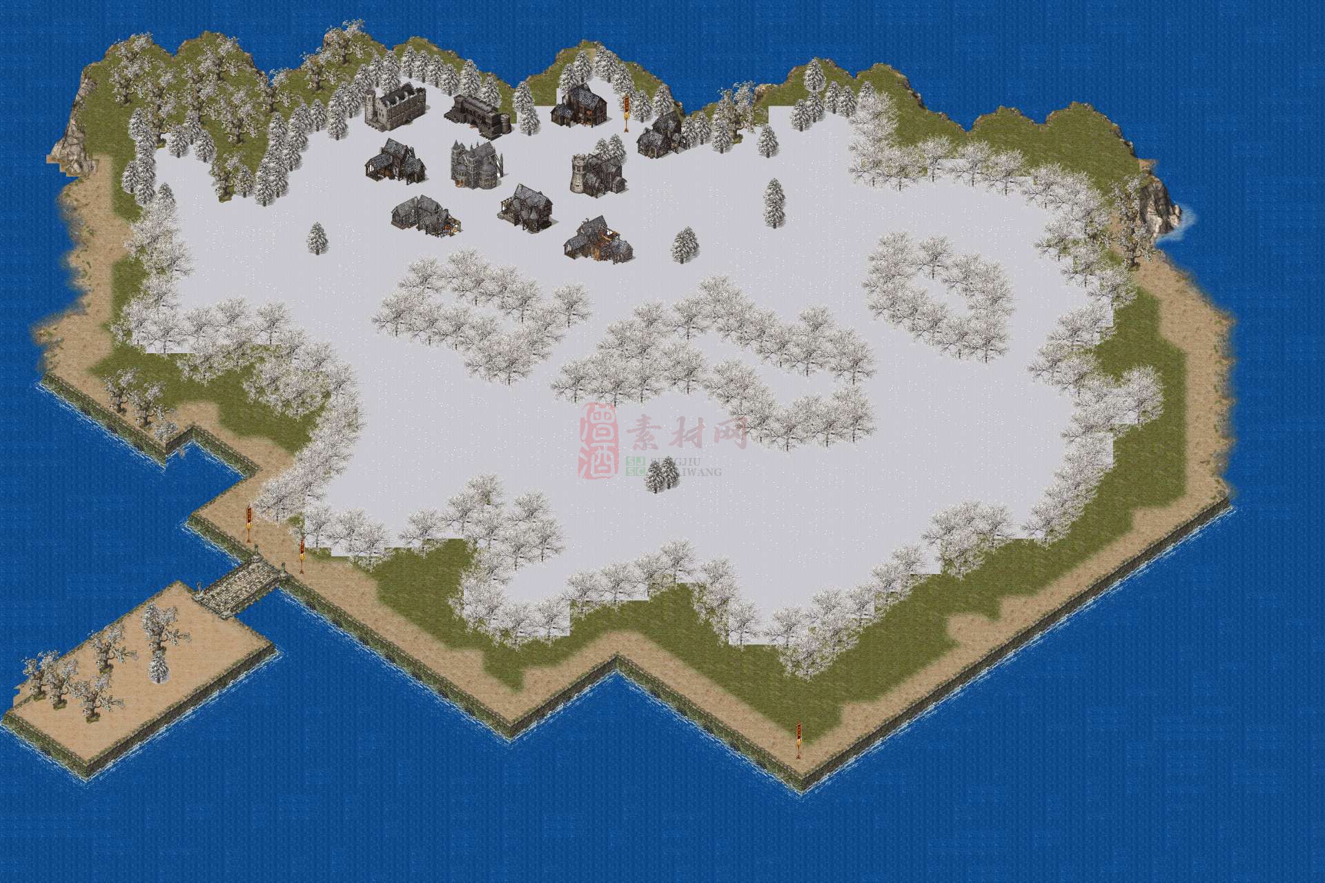 精品传奇真彩地图系列素材20250430A：1-1