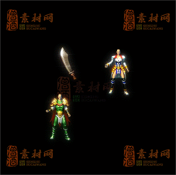 精品传奇男女剑甲系列素材20250504A：59-1