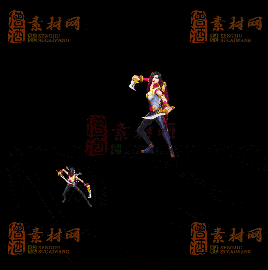 精品传奇一体时装系列素材20250509A：24-1
