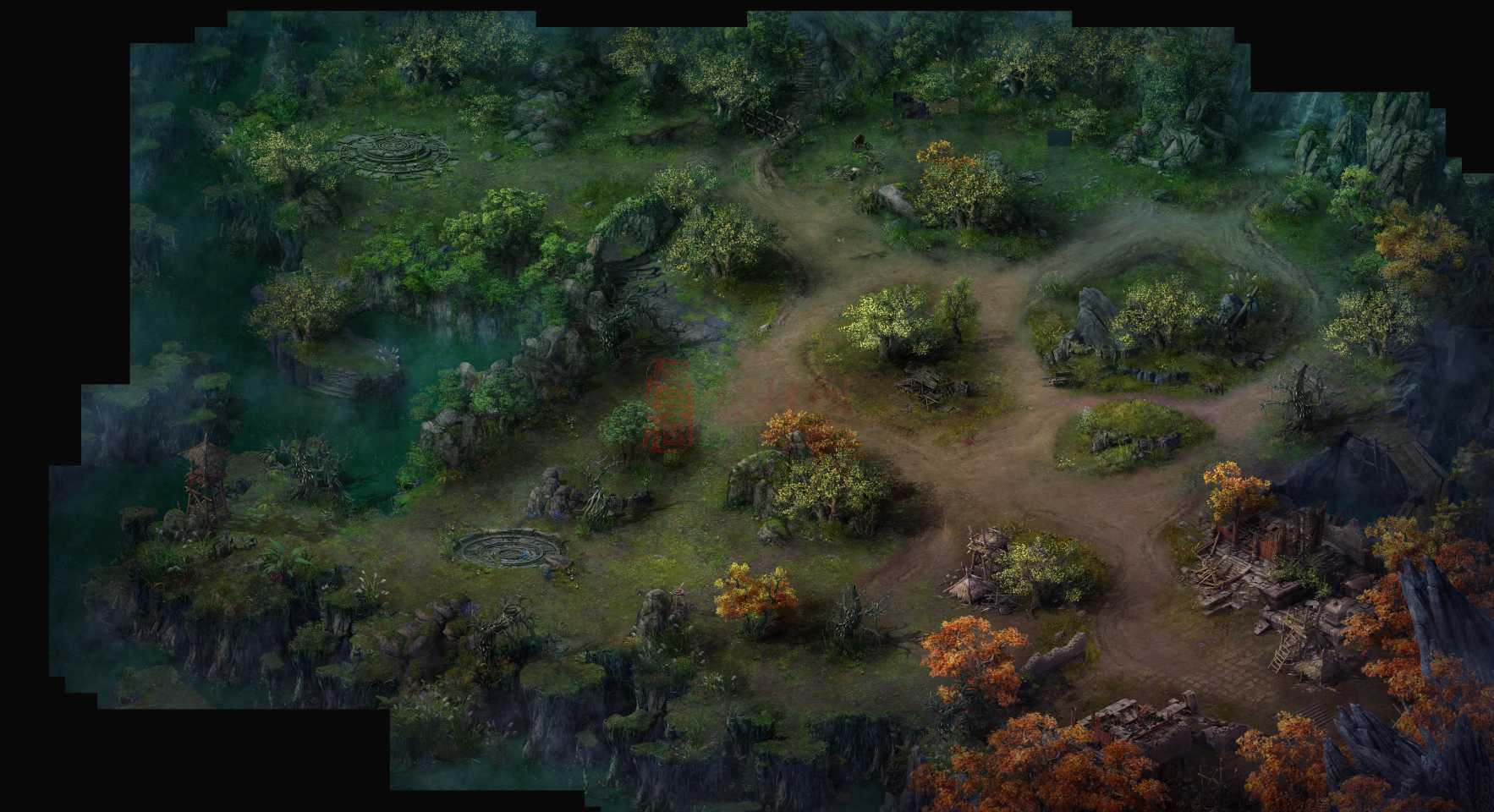  精品传奇真彩地图系列素材20250518A：87-1