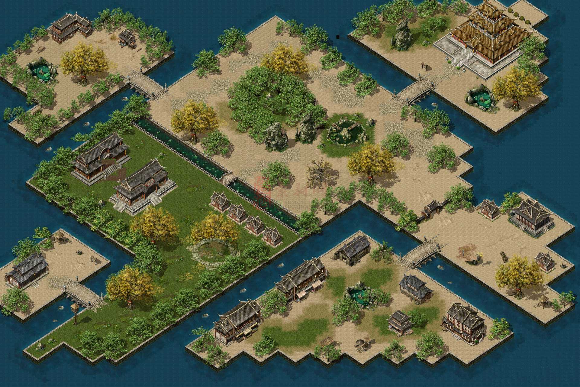  精品传奇真彩地图系列素材20250518A：49-1