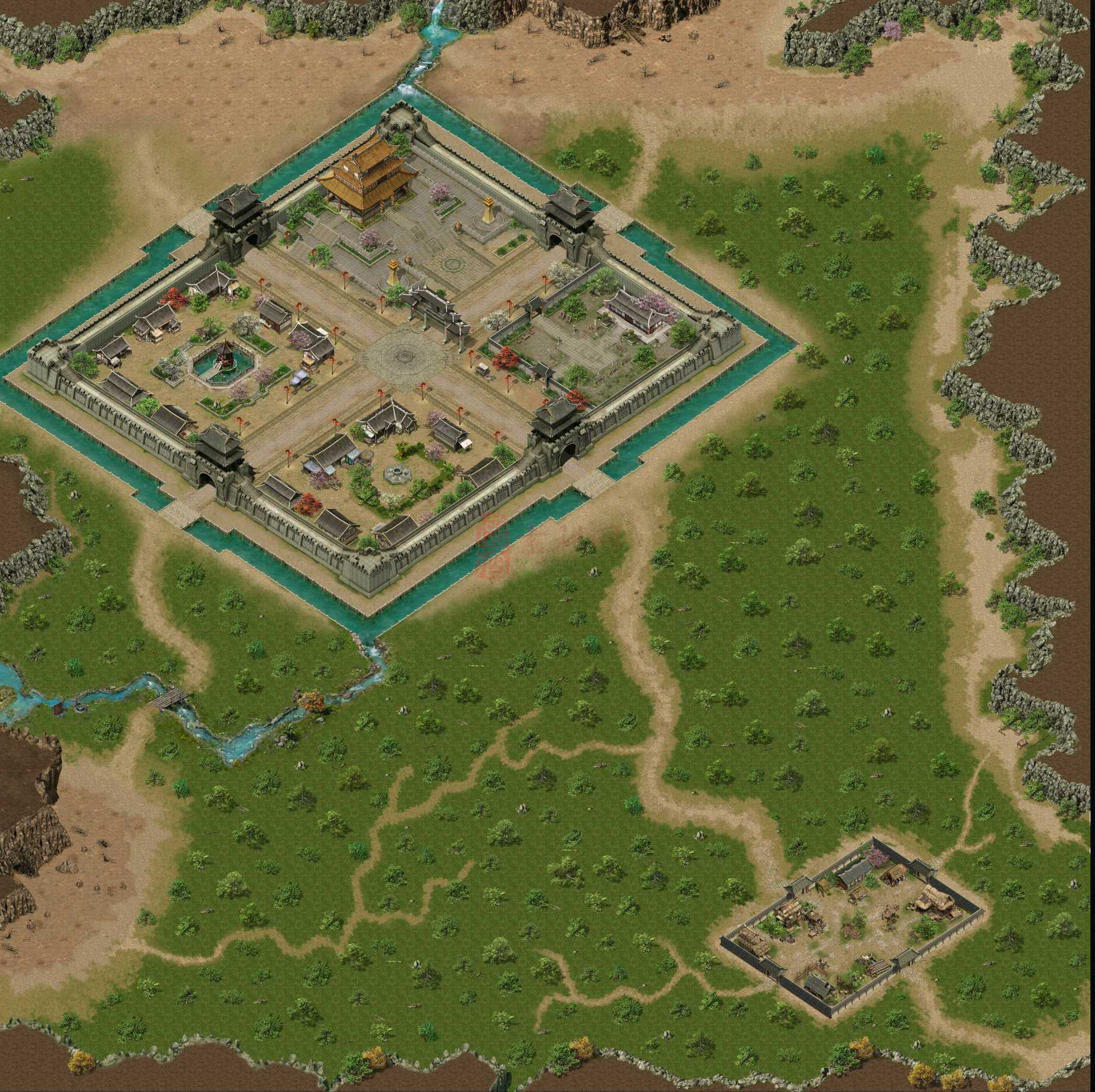  精品传奇真彩地图系列素材20250518A：36-1