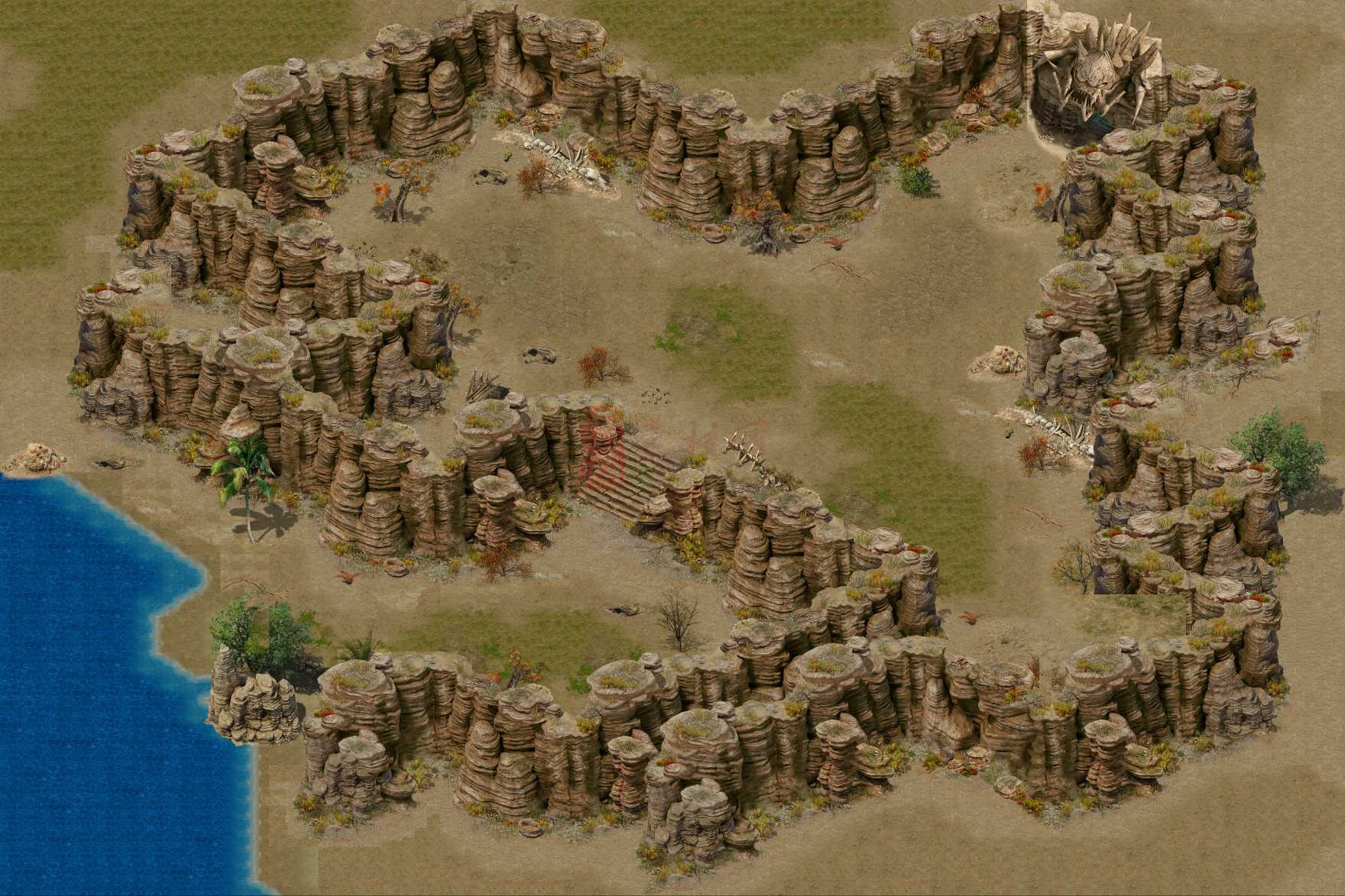  精品传奇真彩地图系列素材20250518A：33-1