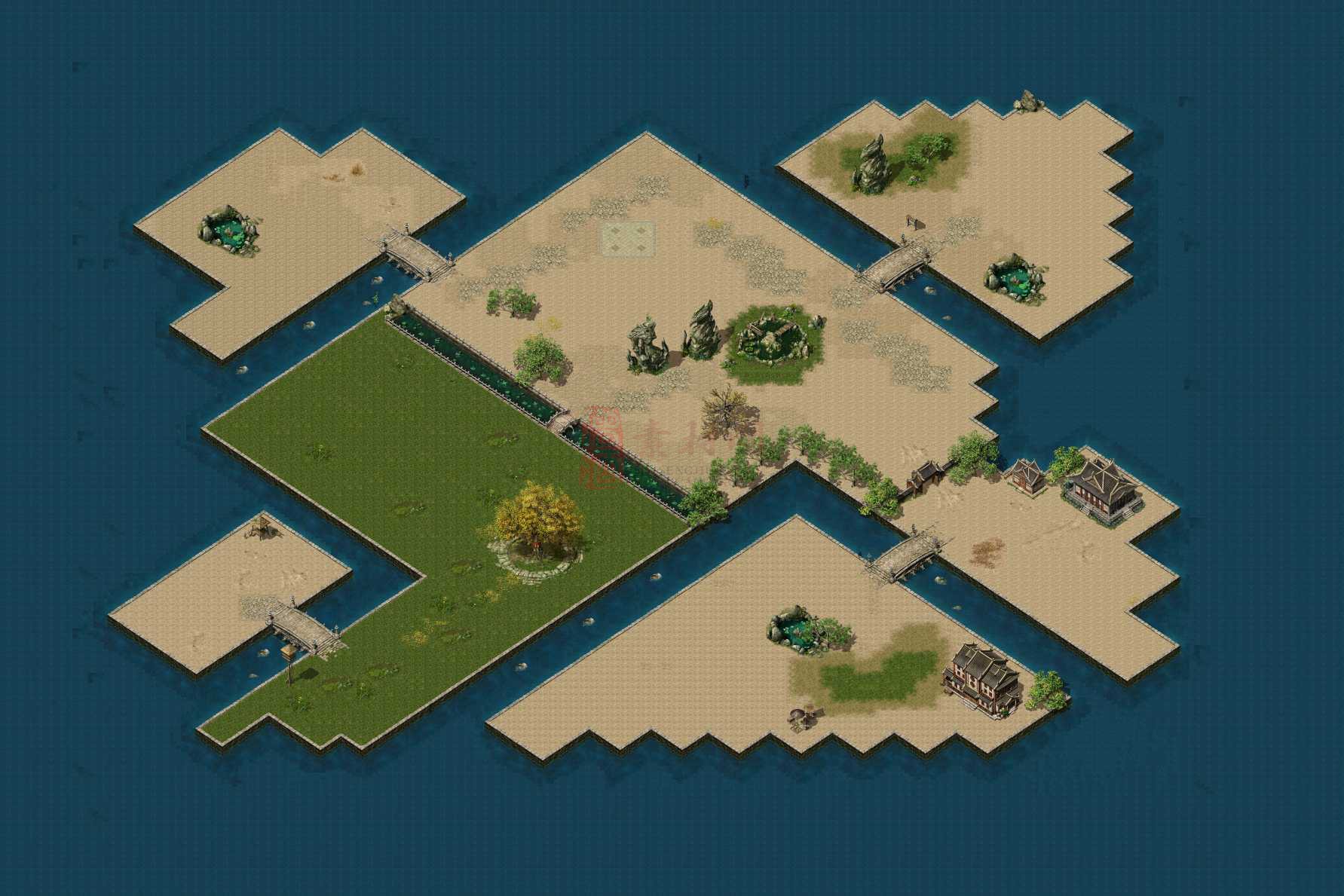  精品传奇真彩地图系列素材20250518A：3-1