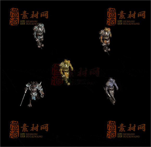 精品传奇怪物系列素材20250602A：09-1