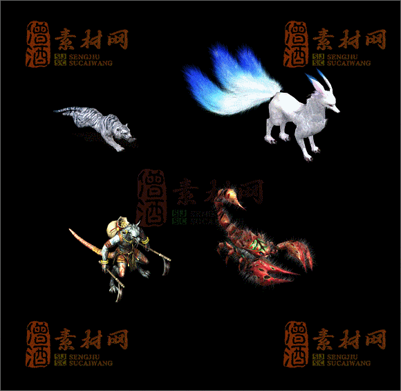 精品传奇怪物系列素材20250602A：03-1