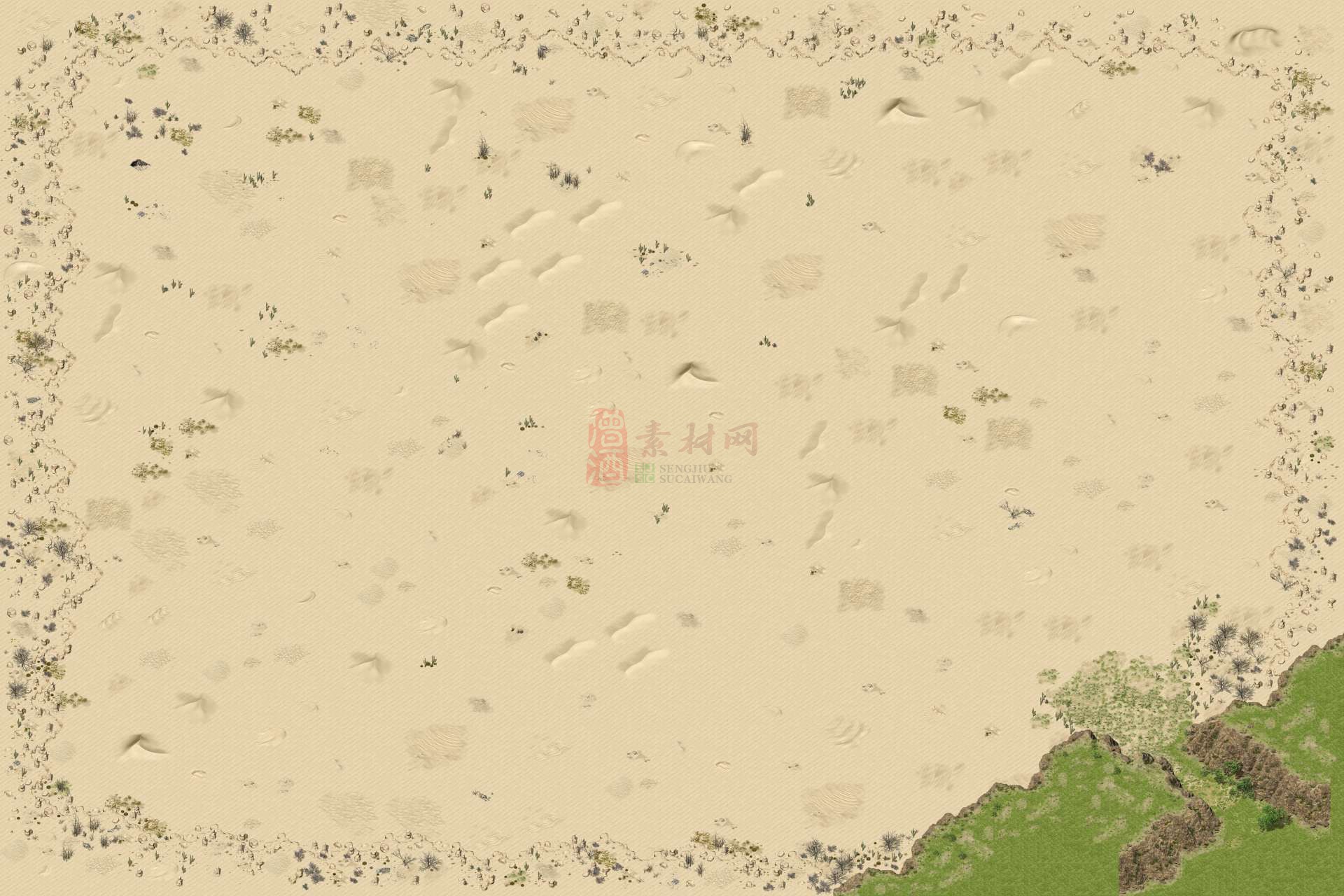 精品传奇真彩地图素材20250606A：07塔戈尔大沙漠-1
