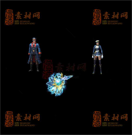 精品传奇男女剑甲系列素材20250625A：52-1