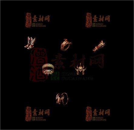 精品传奇静态首饰系列素材20250629A：12-1