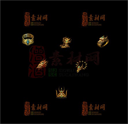精品传奇静态首饰系列素材20250629A：11-1
