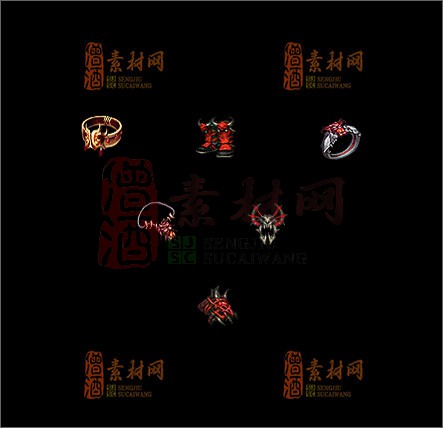 精品传奇静态首饰系列素材20250629A：10-1