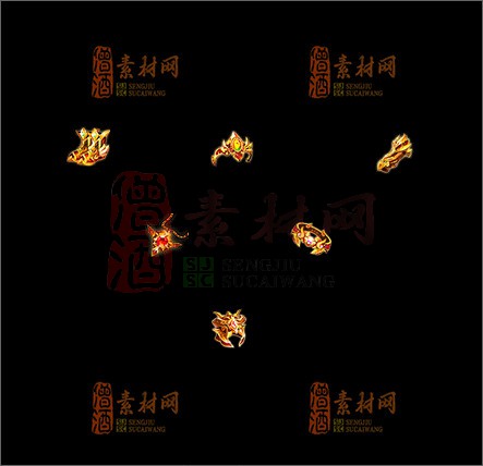 精品传奇静态首饰系列素材20250629A：08-1