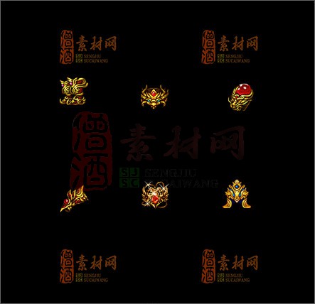 精品传奇静态首饰系列素材20250629A：07-1