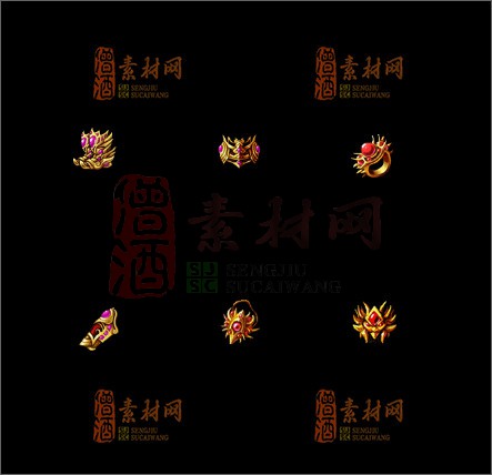 精品传奇静态首饰系列素材20250629A：05-1