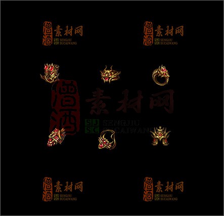 精品传奇静态首饰系列素材20250629A：03-1