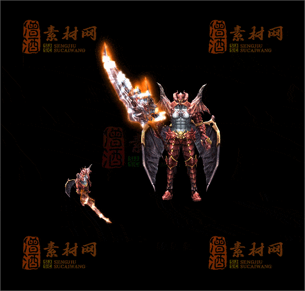 精品传奇一体时装素材20250701A：23-1